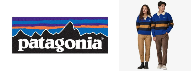 patagonia　ロゴ＋コーデ